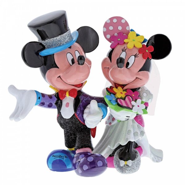 Britto - Micky und Minnie Maus Hochzeitsfigur