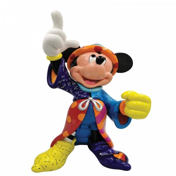Britto - Zauberer Mickey Mouse Statement Figur