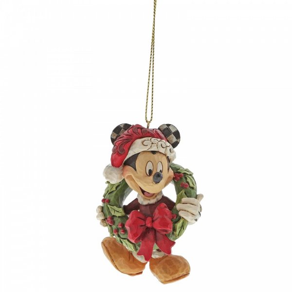Hänger Mickey Mouse mit Kranz - Niki Home