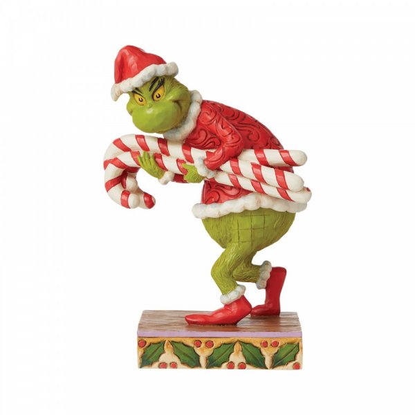Stealing Candy Canes (Grinch Figur) - Niki Home