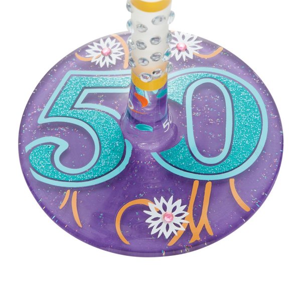 Weinglas "Happy Birthday 50" 0,4l