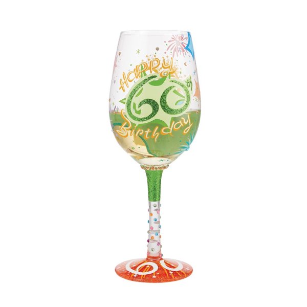 Weinglas "Happy Birthday 60" 0,4l