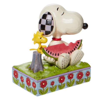 ‎Snoopy und Woodstock essen Wassermelone