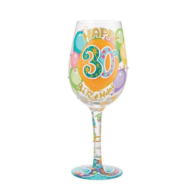 Weinglas "Happy Birthday 30" 0,4l