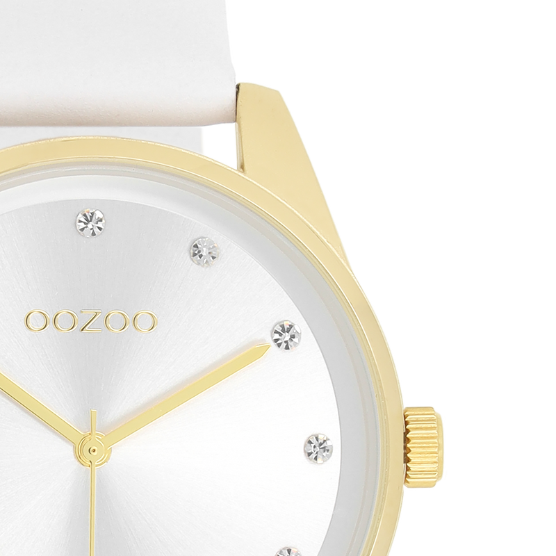 Uhr white/gold C11159