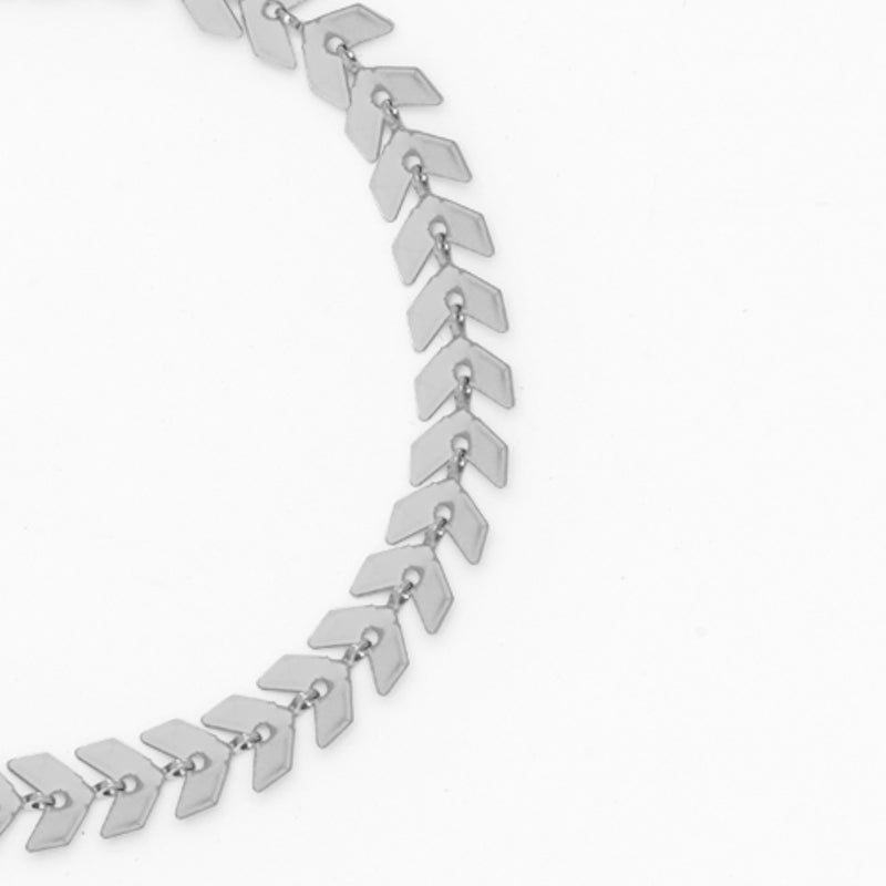 Armband "V-Chain" silber SB-1006