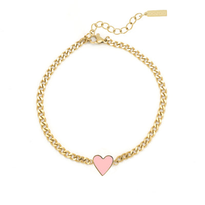 Armband "Heart" gold SB-1019