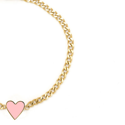 Armband "Heart" gold SB-1019