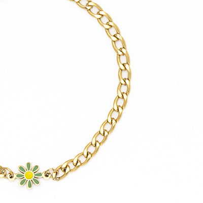 Armband "Flower" gold SB-1022