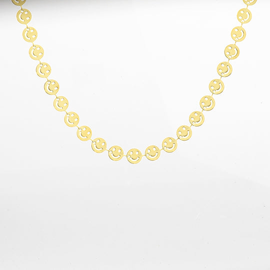 Halskette "Smileys" gold SN-2010