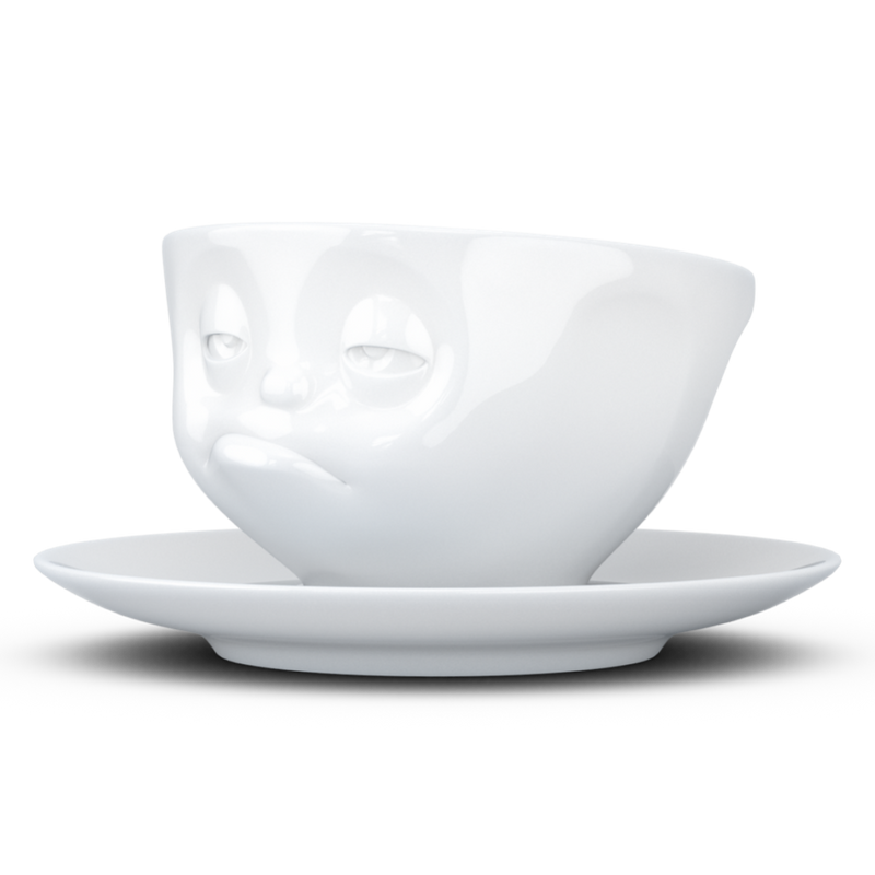 Premium B-Ware, Kaffeetasse - Verpennt - 200 ml weiß - Niki Home