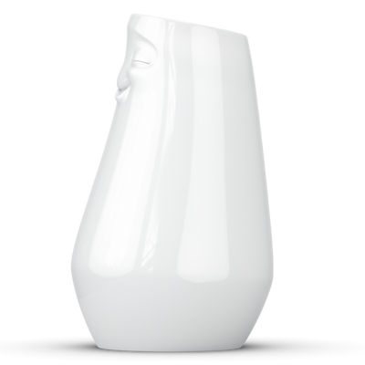 FiftyEight T019101 Vase - Entspannt - weiß - Niki Home
