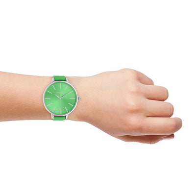 Uhr fluo green C10983